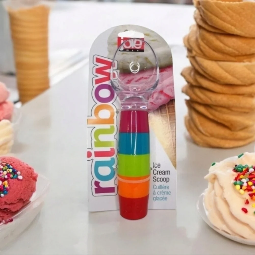 Joie Kitchen Rainbow Ice Cream Scoop Party and‎ Servewear Kitchen Gadgets v V